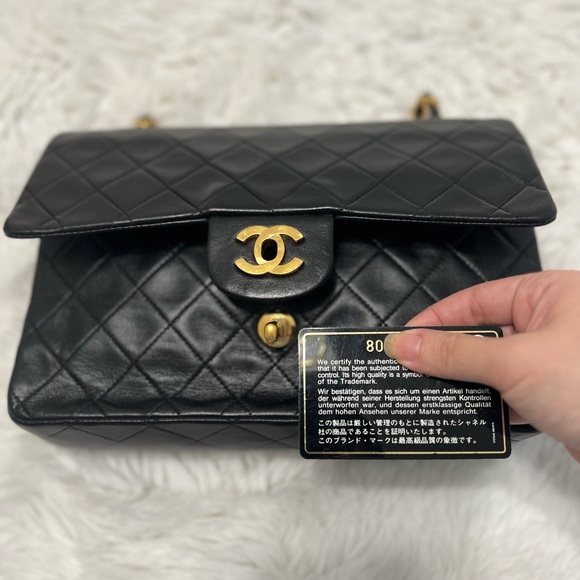 Chanel vintage classic double flap 24k Gold - Picture 11 of 11